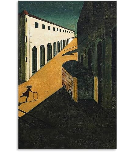 Amazon.co.jp: Giorgio De Chiricoジョルジョ・デ・キリコ「ストリート